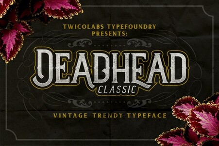 Deadhead Classic font