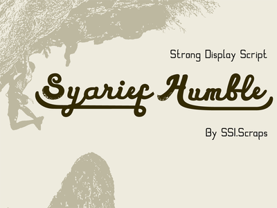 Syarief  Humble font