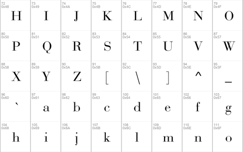 Bodoni-Normal Regular