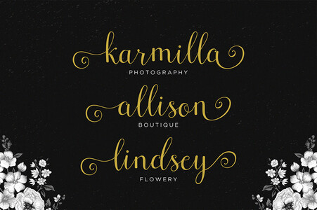 Cresilda Script font