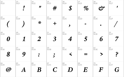 Legacy Serif ITC TT