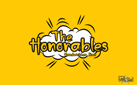 The Honorables font