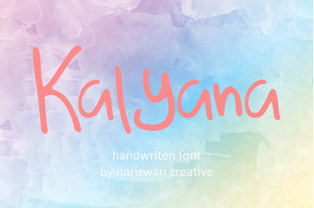Kalyana Demo font