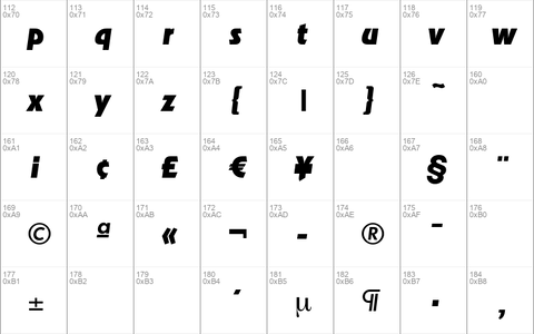 JoeBecker-Heavy Italic