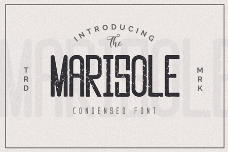 MARISOLE font