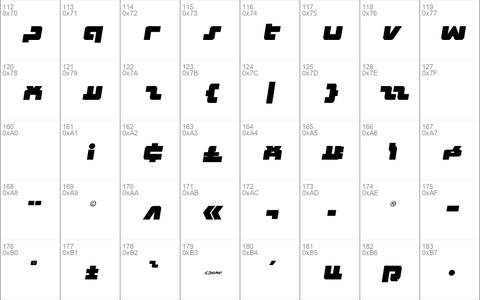 Boomstick Semi-Italic Semi-Italic