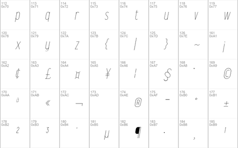 Maxwell Sans UltraLight Italic