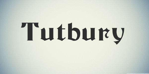 Tutbury font