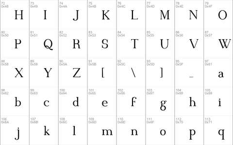 Blithedale Serif Regular