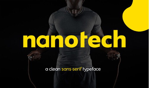 Nanotech LLC font
