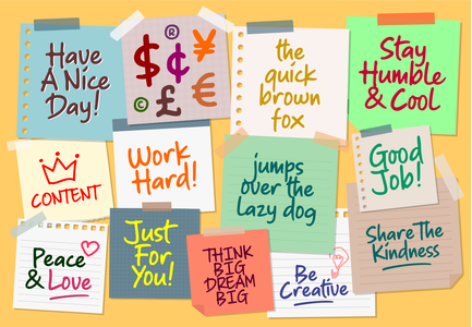 Sticky Notes font