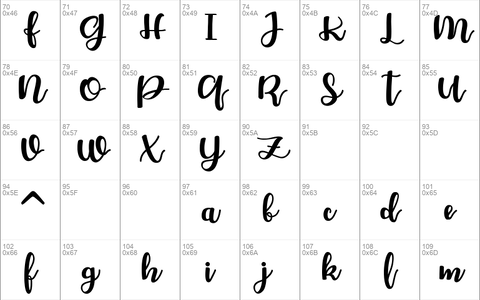 Chellion font