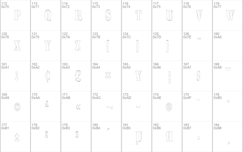 CargoOutlineCondensed Regular