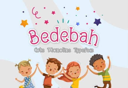 Bedebah font