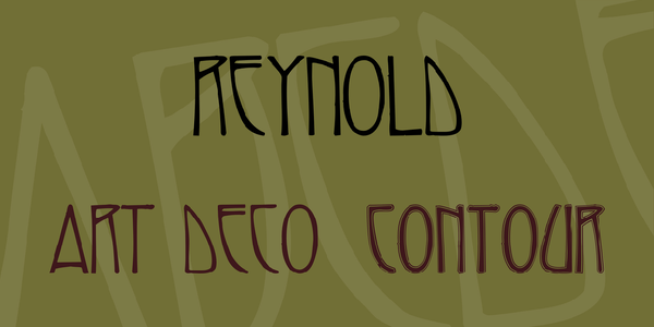 Reynold font