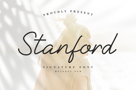 Stanford Signature font