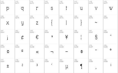 Charrington Narrow Regular