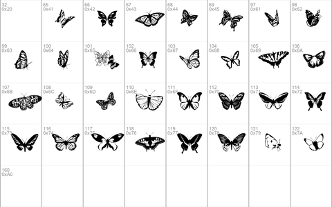 Butterflies Regular