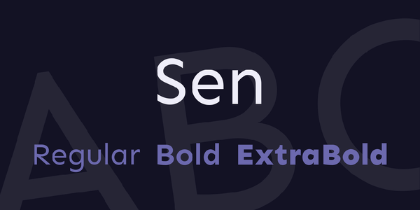 Sen font