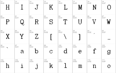 Typewritten Becker Normal