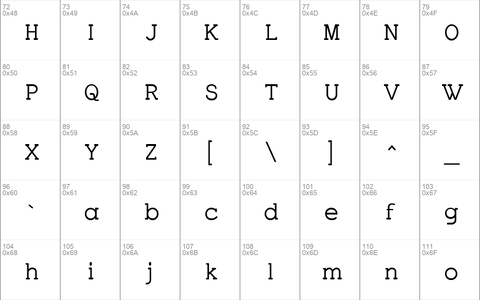 Charrington SemiBold Regular