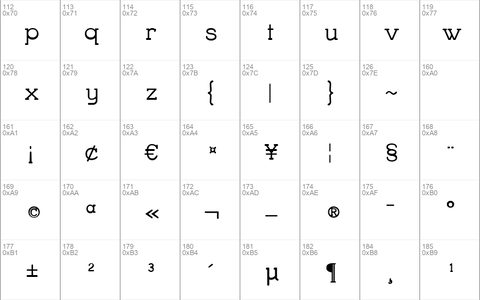 Charrington SemiBold Regular