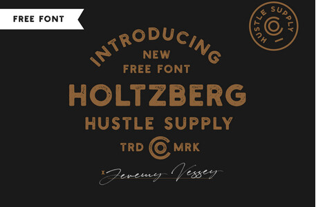 Holtzberg font