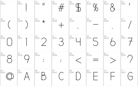 Sego-Jagung font