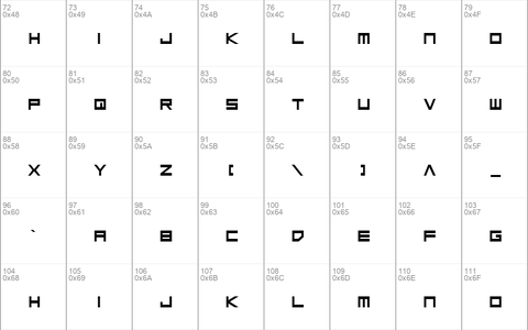 Low Gun Screen Outline Italic