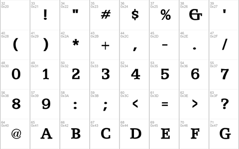 Egyptian 505 Bold