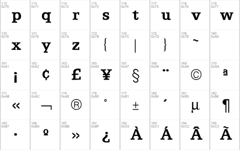 Egyptian 505 Bold