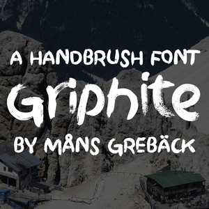 Griphite PERSONAL USE font