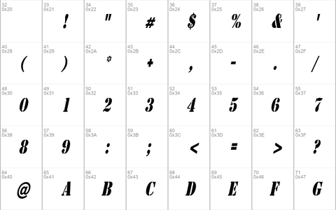 CargoCondensed Italic