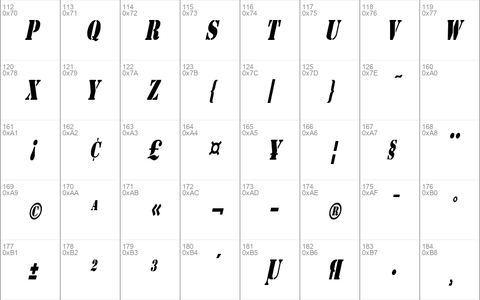 CargoCondensed Italic