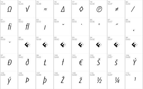 DaxCondensed-LightItalicExp Italic