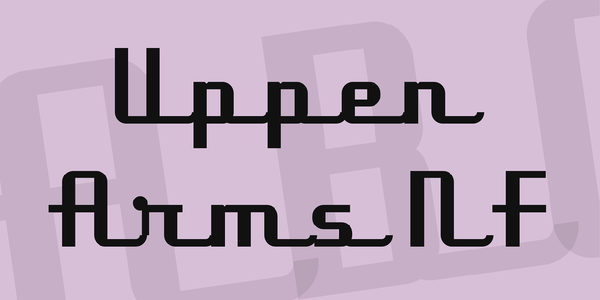 Uppen Arms NF font