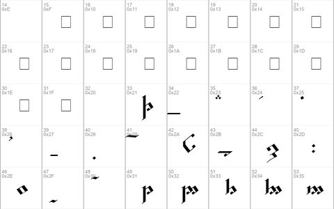 Tengwar Noldor Regular