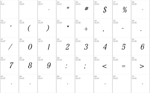 StirlingLightItalicTab Regular