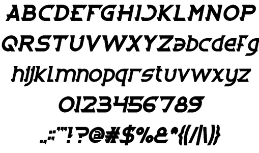 CYBERTOOTH font