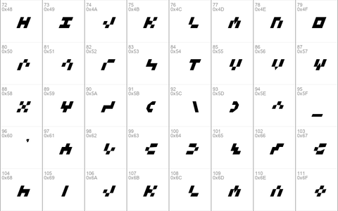 Keystone Italic Italic