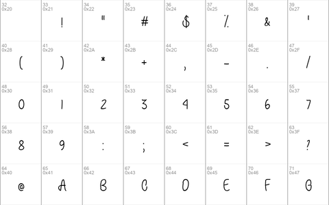 Einhorn Schrift Regular