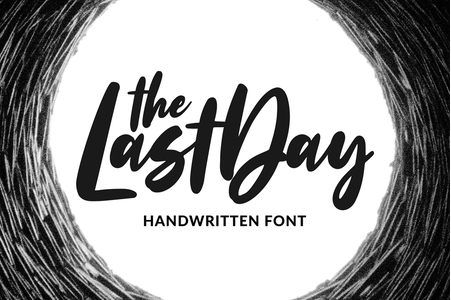 The Last Day font