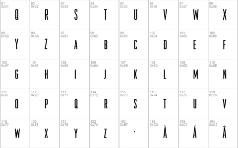 OdeonCondensedRegular Regular