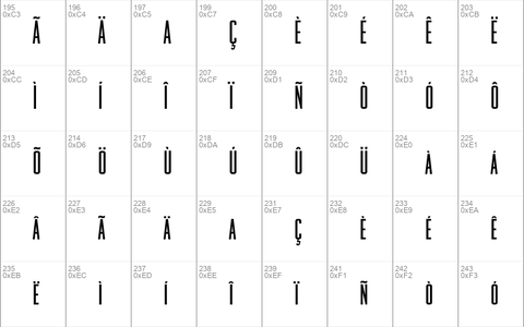 OdeonCondensedRegular Regular