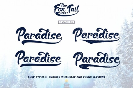 The Fox Tail Regular font