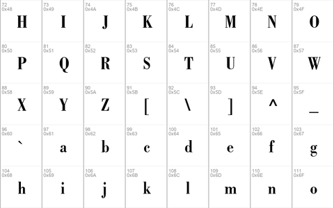 Bodoni Condensed SSi