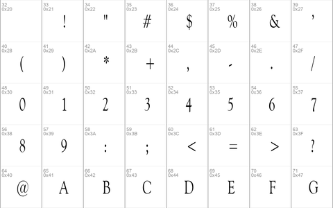 CarnegieCondensed Regular