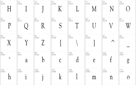 CarnegieCondensed Regular