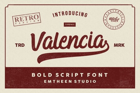 Valencia Script font