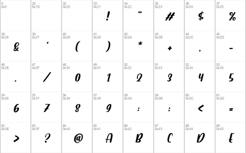 Baimbo Italic Regular